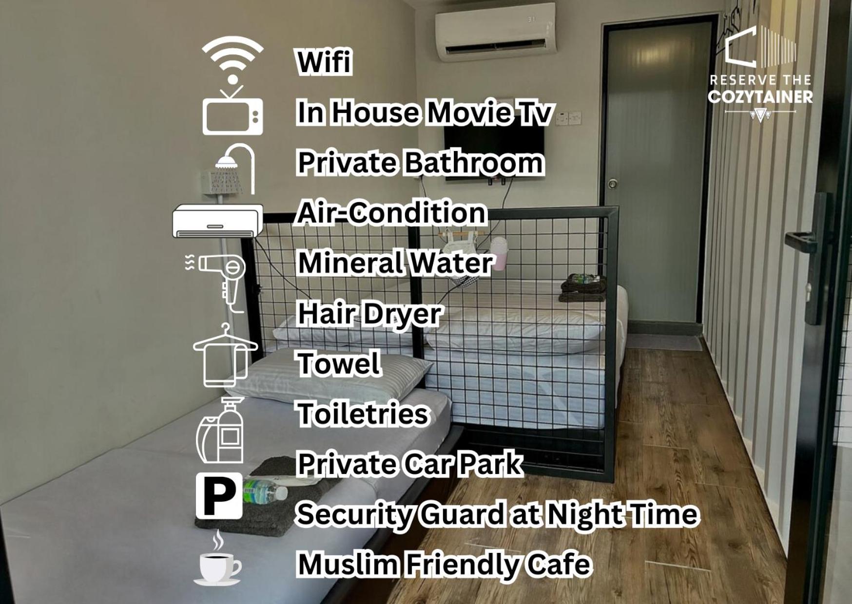 The Cozytainer Hotel Taiping Bagian luar foto